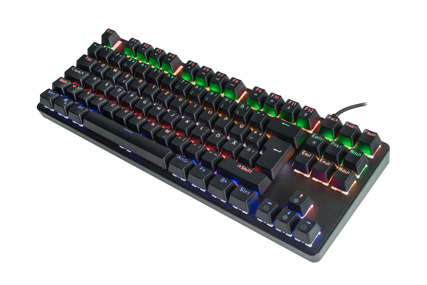 ISY IGK-4000 TKL, Gaming-Tastatur, mechanisch, kabelgebunden