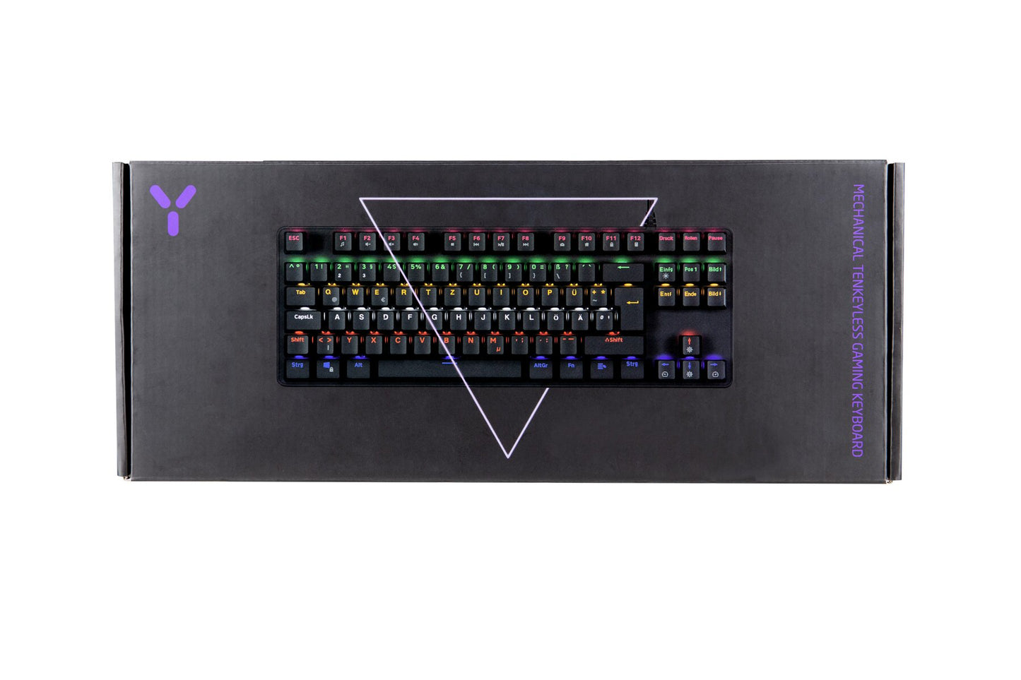 ISY IGK-4000 TKL, Gaming-Tastatur, mechanisch, kabelgebunden