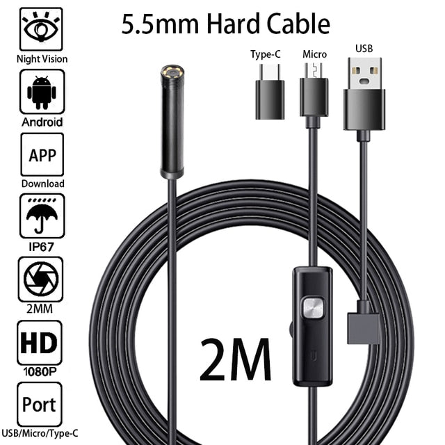 This Endoscope Camera is designed to provide superior water resistance