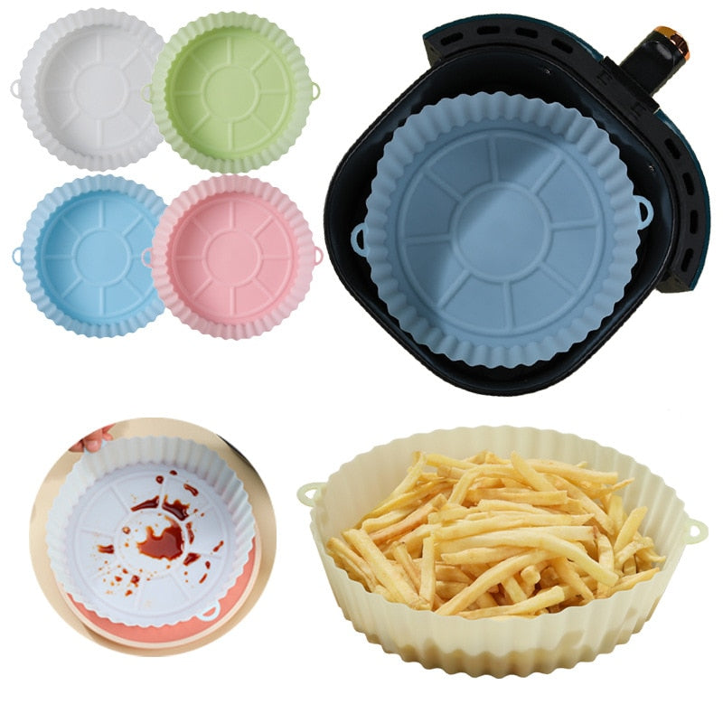 Food Grade Silicone Air Fryer Containers