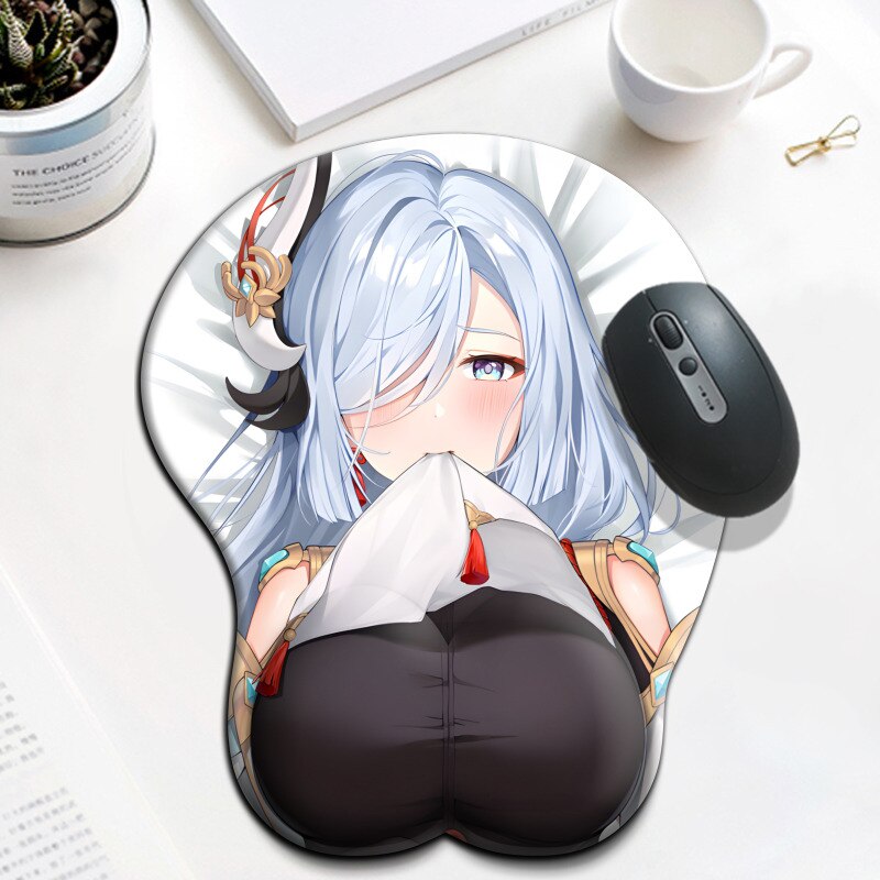 This Rem x Ram Mouse Pad is designed with a silicone gel for maximum comfort during use