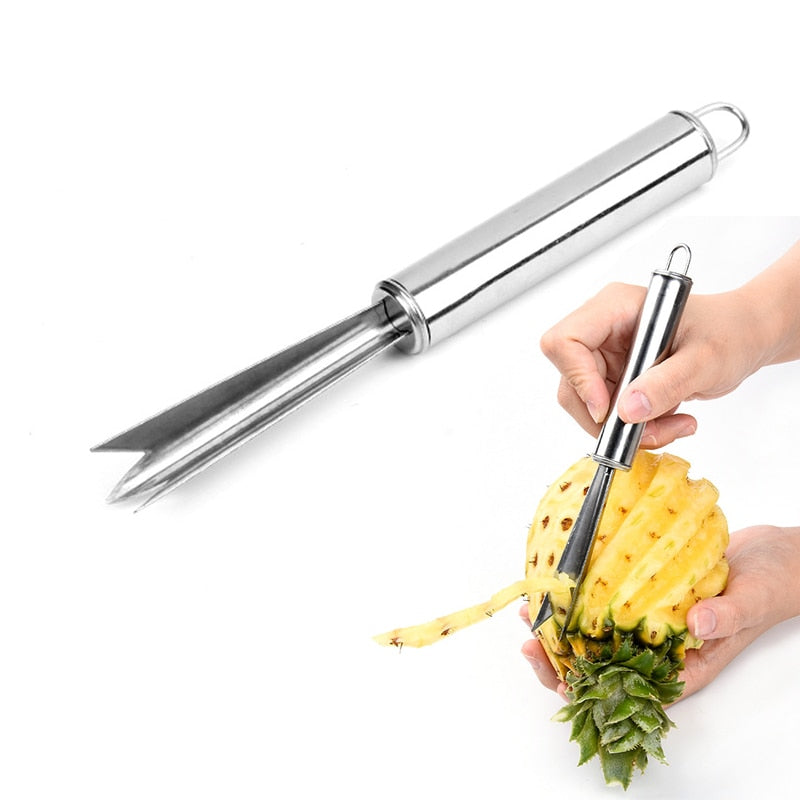 This Pineapple Slicer Peeler Cutter is a must-have kitchen tool that boasts precise, efficient results. It quickly and easily slices, peels, and cores pineapple, saving time and energy