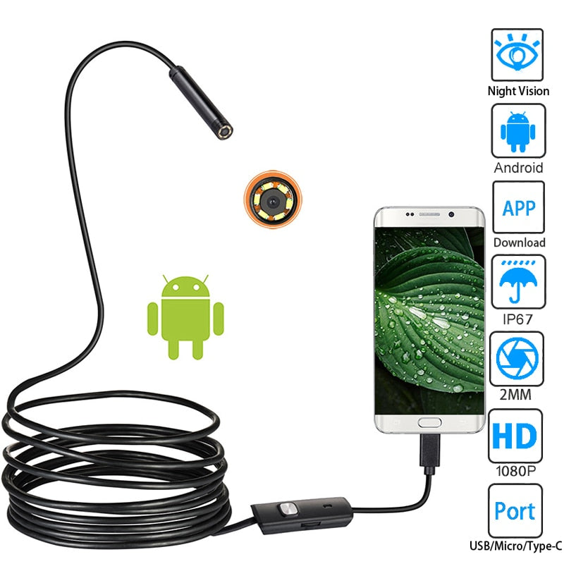 This Endoscope Camera is designed to provide superior water resistance