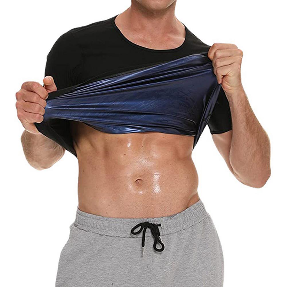 Men's Heat Trapping Sweat-Tshirt  Body Shaper