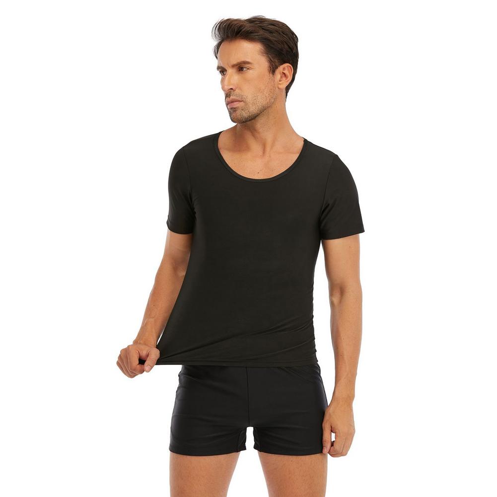 Men's Heat Trapping Sweat-Tshirt  Body Shaper